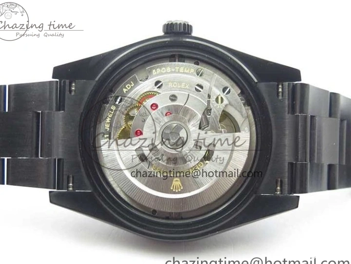 Best AAA Replica Sites Best Edition All DateJust Dial 41 Black Bracelet Markers PVD ModernLook A Roman PVD Oyster Black VRF 2793 on 0119